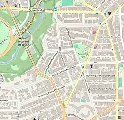 Map of the Kalorama Triangle neighborhood