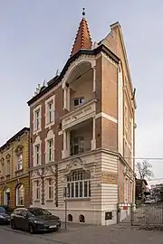 Facade on Dworcowa Street