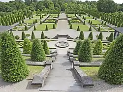 Terraced gardens of Kamp Abbey