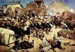 Candahar: The 92nd Highlanders & 2nd Goorkhas storming Gaudi Mullah Sahabdad