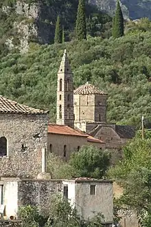 The Church of St. Spyridon in Kardamyli