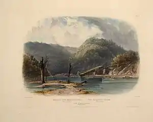 Painting by Karl Bodmer (1839)