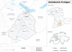 Location of Frutigen District
