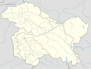 Bana Top is located in Kashmir