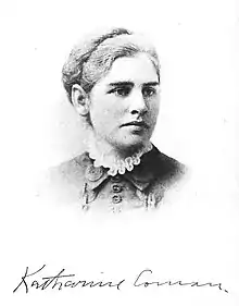 photograph of Katharine Coman