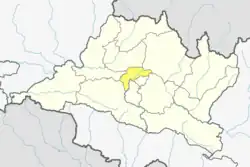 Location of district in Bagmati Province