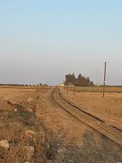 The railway station at Qatma