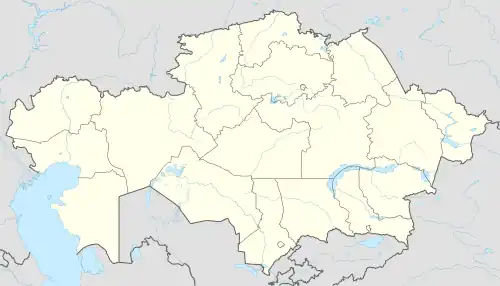 Jetysu district is located in Kazakhstan