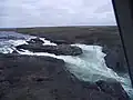 Air view of the lower Kazan River