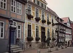 Half-timbered houses in Keßlerstraße