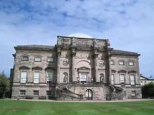 South front, Kedleston Hall