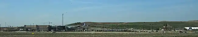 The Keele Valley Landfill which was closed in 2002, now overlooks nearby development