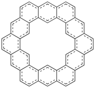 "Kekulé" configuration: Two concentric aromatic rings