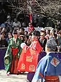 Kemari Matsuri at the shrine