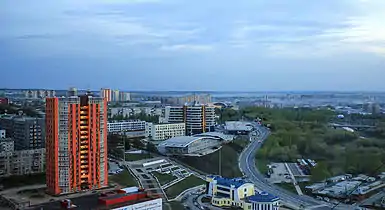 View of Kemerovo