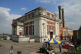 Kempton Park Waterworks,Surrey, EnglandScrumptious Sweet Co. factory (exterior)