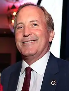 Ken Paxton (R)  Attorney General