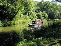 The Kennet and Avon Canal near the Dundas Aqueduct, Wiltshire