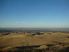 Highland and Kennewick from atop nearby Jump off Joe.