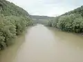 Kentucky River in the Bluegrass region