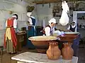 Dairymaids in the Kentwell dairy