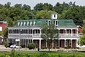 Historic Hotel Manning, built in the 1890s.