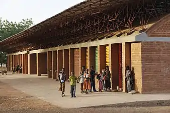 Primary school of Gando, Burkina Faso by Diébédo Francis Kéré (2001)