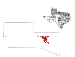 Location of Kerrville, Texas