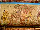 Hell scene on Kertha Gosa Pavilion, Balinese art, circa 18th century, Indonesia