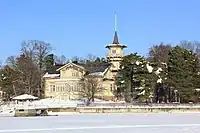 Kesäranta, the official residence of the Prime Minister of Finland, in Taka-Töölö, Helsinki