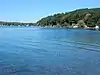 Looking north over Keuka Lake from Keuka Lake State Park.