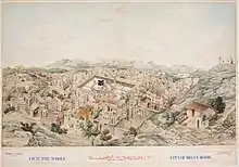 Panoramic view of Mecca, 1845