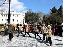 Azerbaijani kids dancing Shepherd dance