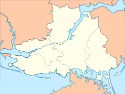 Bilozerka is located in Kherson Oblast