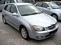 2008 Kia Cerato hatchback (Europe)