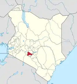 Location in Kenya