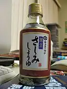 Sashimi soy sauce