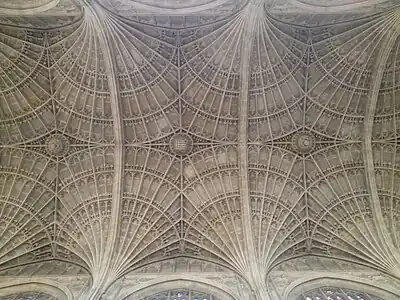 The vault of King's College Chapel