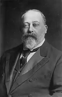 Studio photograph of Edward VII