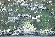 Ugiuvak, abandoned Inupiat stilt village, in 2010