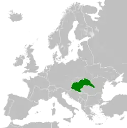 The Kingdom of Hungary in 1942