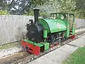 Kirklees Light Railway 0-6-2ST No. 2 'Badger' at Clayton West.