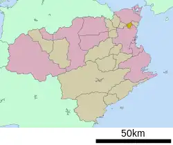 Location of Kitajima