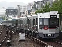 Kita-Osaka Kyuko 9000 series in May 2014