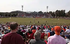 Klöckner Stadium, March 7, 2010 during game between Virginia and Syracuse.