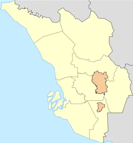 Kwasa Damansara is located in Selangor