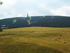 Ski pistes at Klínovec