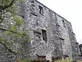 Klondyke mill's buttressed north-east wall