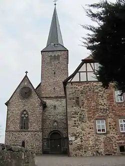 Former Schlüchtern Abbey, west façade