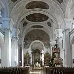 Weissenau Abbey church interior